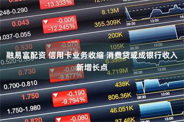 融易富配资 信用卡业务收缩 消费贷或成银行收入新增长点